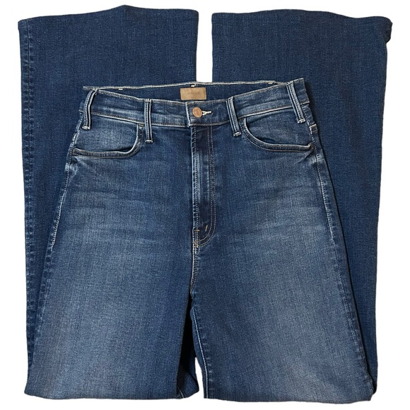 MOTHER
The Hustler Roller Sneak high-rise wide-leg jeans 28 - Picture 2 of 14